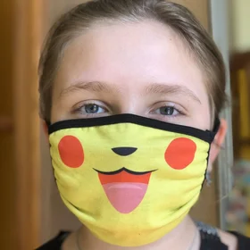 Маски защитные: маска пикачу